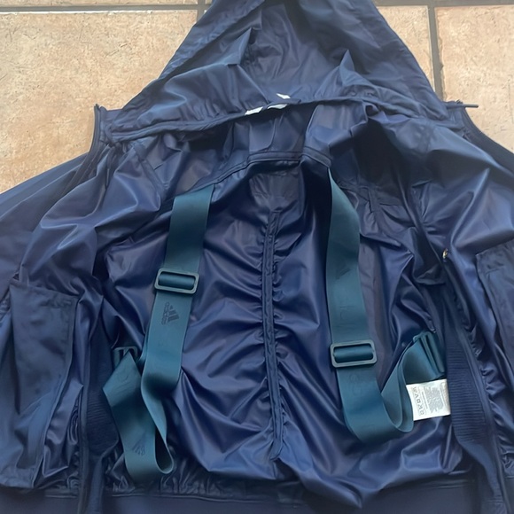 NWOT Stella McCartney x Adidas Track Jacket in Navy - Picture 3 of 5
